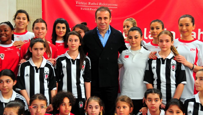 Kız Futbol Takımımız TFF Etkinliğine Katıldı