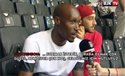 Cenk Tosun ve Atiba Hutchinson'dan Beşiktaş İntegral Forex’e Destek