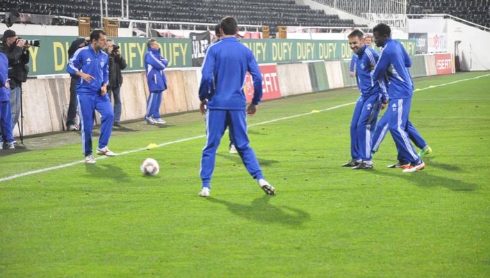 Dinamo Kiev Son Çalışmasını Yaptı