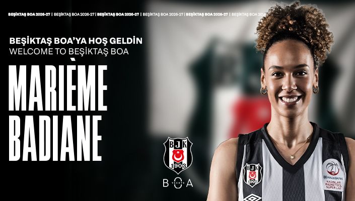 Marième Badiane Beşiktaş BOA’da!