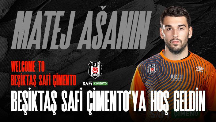 Matej Asanin Beşiktaş Safi Çimento’da