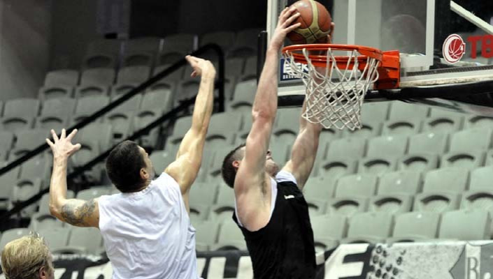 Banvit Maçı Hazırlıkları Devam Ediyor 
