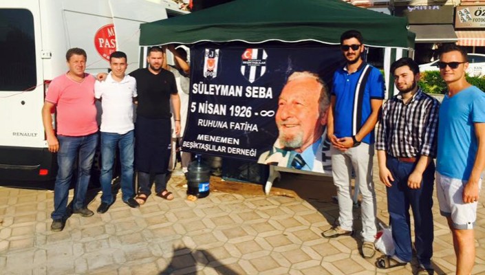 1903 Menemen Beşiktaşlılar Derneği, Süleyman Seba’yı Andı