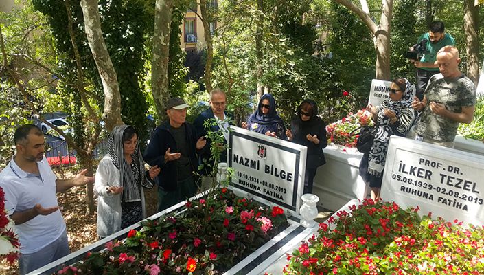 Nazmi Bilge’yi Kabri Başında Andık