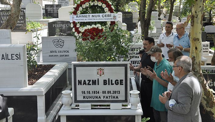 Nazmi Bilge’yi Kabri Başında Andık