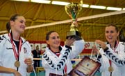 Women’s volleyball team ease to Balkan Cup glory