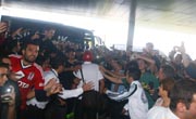 Beşiktaşımıza Edremit'te Coşkulu Karşılama