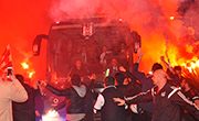 Taraftarlarımız, Futbol Takımımıza Ümraniye’de Moral Verdi