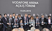 Beşiktaş JK Vodafone Arena is officially opened! 