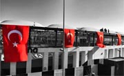 Vodafone Arena'ya Ay-Yıldızlı Bayraklarımız Asıldı