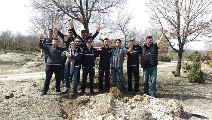 Kütahya Beşiktaşlılar Derneği’nden Hatıra Ormanı
