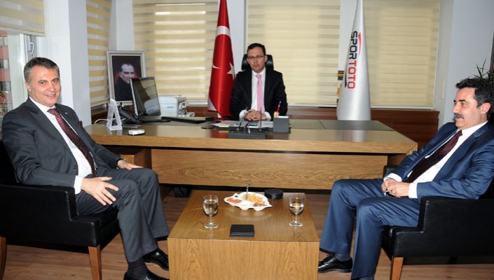 Başkanımız'dan Mehmet Kasapoğlu'na Ziyaret
