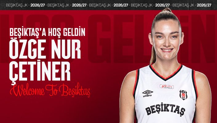 Özge Nur Çetiner Beşiktaş’ta