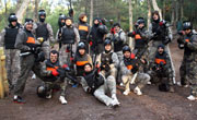 Futbolcularımız Paintball Oynadı