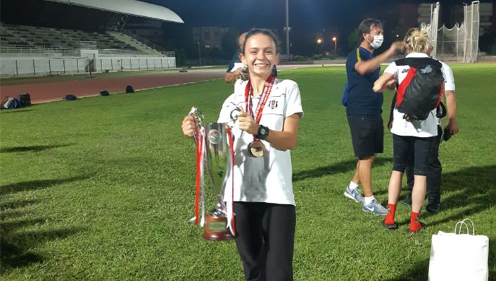 Rumeysa Coşkun, U-20 Atletizm Şampiyonası’nda Türkiye Birincisi Oldu