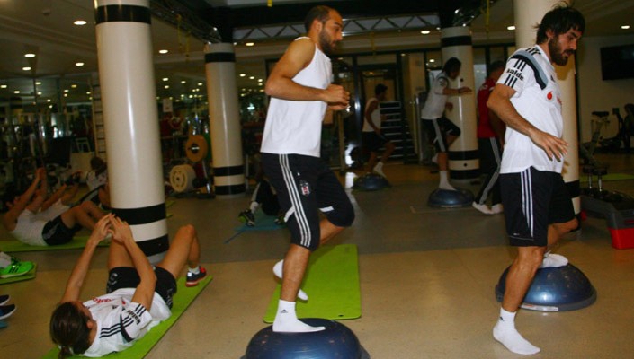 Takımımız Salonda Denge ve Kuvvet Çalışması Yaptı