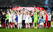 Turkish Cup Winners lift the trophy