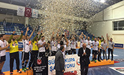 Beşiktaş Mogaz 13. Süper Kupa’nın Sahibi Oldu