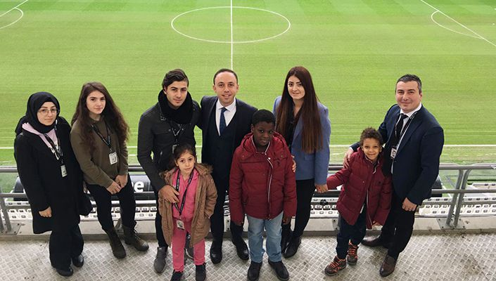 Şehit Çocukları Vodafone Park’ta Ağırlandı
