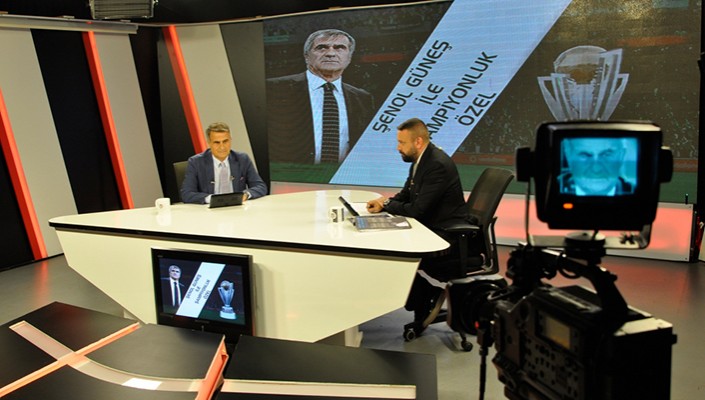 Teknik Direktörümüz Şenol Güneş, BJK TV'nin Canlı Yayınına Katıldı