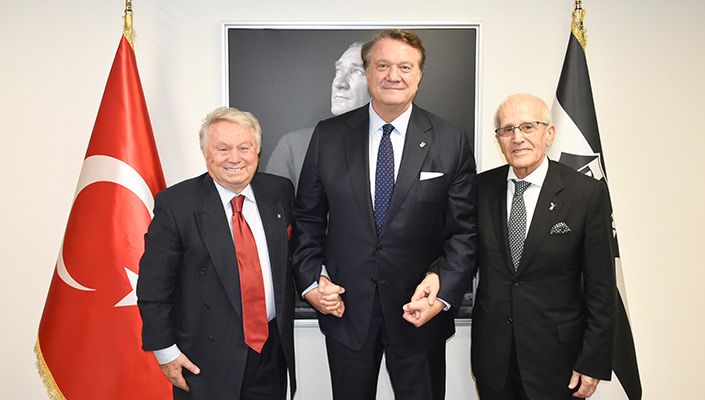 Şeref Nasır ile Yalçın Karadeniz’den Kulübümüze Ziyaret