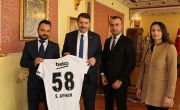 Sivas Beşiktaşlılar Derneği’nden Sivas Valisi Salih Aydın’a Ziyaret