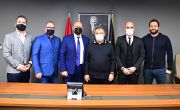 Slovakya’nın Senica Kulübünün Başkanı ve Yöneticilerinden Kulübümüze Ziyaret