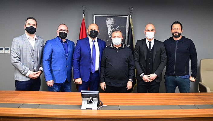 Slovakya’nın Senica Kulübünün Başkanı ve Yöneticilerinden Kulübümüze Ziyaret