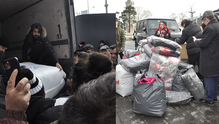 Sponsorumuz Nov Yapı’nın Yönetim Kurulu Başkanı Selahattin Solmaz ile Asya Kartalları’ndan Yardım Kampanyasına Destek