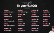 Süper Lig’de 2021-22 Sezonu Fikstürü Belli Oldu