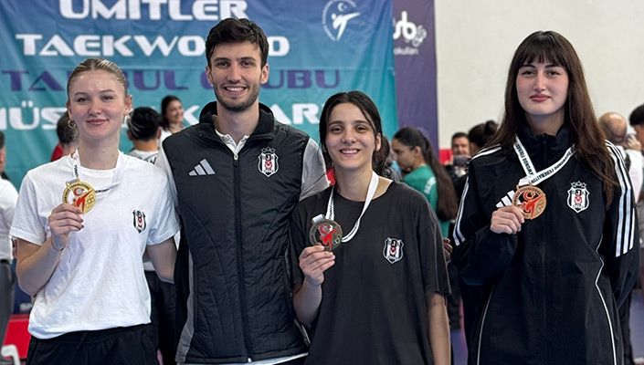 Taekwondo Takımımızın Sporcularından Bir Birincilik Üç İkincilik ve İki Üçüncülük