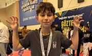 Taekwondocumuz Ayaz Gür, Minikler Taekwondo İstanbul Şampiyonası’nda Birinci Oldu