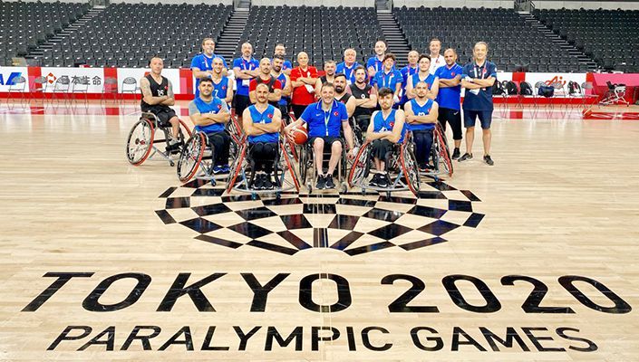 Tekerlekli Sandalye Basketbol A Milli Takımımıza Tokyo 2020 Paralimpik Oyunları’nda Başarılar Dileriz