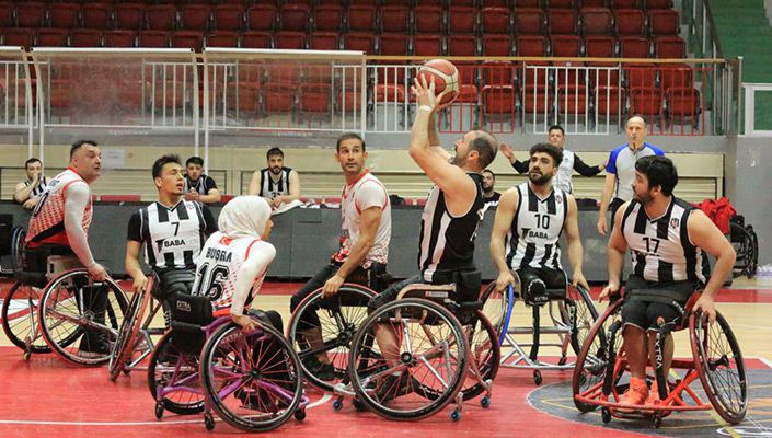 Tekerlekli Sandalye Basketbol Takımımız, Tekerlekli Sandalye Basketbol Süper Ligi’nde Yarı Finale Yükseldi