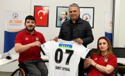 Tekerlekli Sandalye Basketbol Takımımızdan Antalya Muratpaşa Belediye Başkanı Ümit Uysal’a Ziyaret