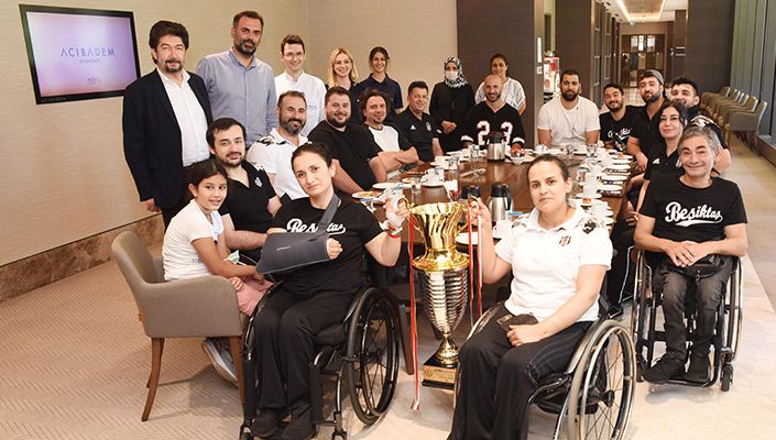 Tekerlekli Sandalye Basketbol Takımımızdan Sporcumuz Suphiye Dağ’a Ziyaret