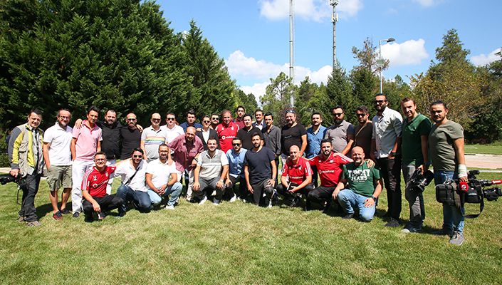 Teknik Direktörümüz Abdullah Avcı, Ümraniye’de Medya Mensuplarını Ağırladı