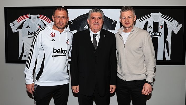 Teknik Direktörümüz Ole Gunnar Solskjaer, BJK Nevzat Demir Tesisleri’nde 
