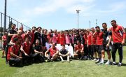 Birthday celebrations at Beşiktaş Nevzat Demir Facilities...