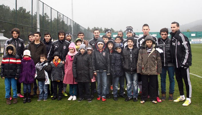 TOÇEV'den Futbol Takımımız'a Ziyaret