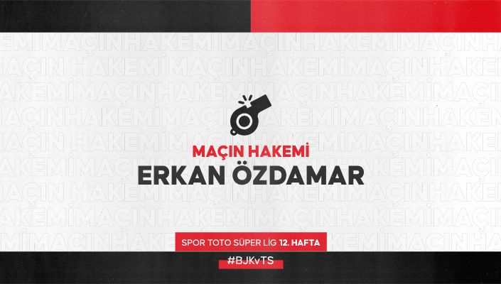 Trabzonspor Maçının Hakemi Erkan Özdamar