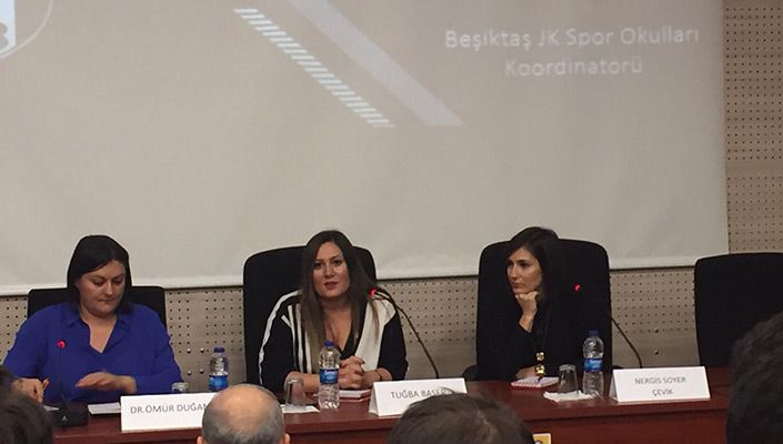 Tuğba Başer ile Nergis Soyer “Spor Yönetiminde Uzman Ellerin Geleceğe Dokunuşu” Paneline Katıldı