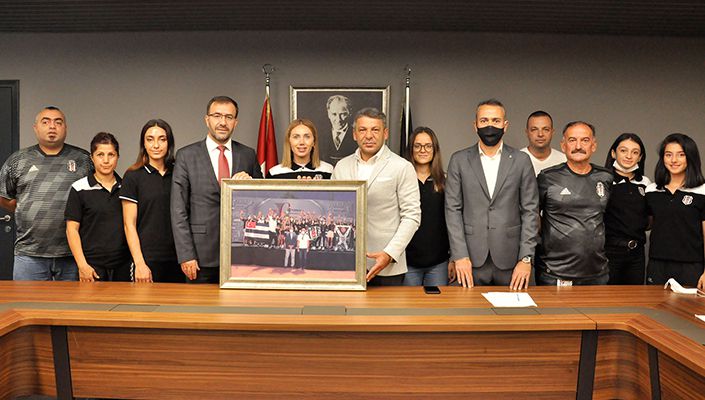 Türkiye Atletizm Federasyonu Başkanı Fatih Çintimar’dan Kulübümüze Ziyaret