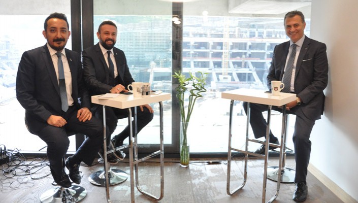 Başkanımız Fikret Orman, Vodafone Arena'da Tamamlanan İlk Locadan Önemli Açıklamalar Yaptı