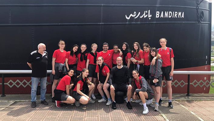 U-16 Kız Basketbol Takımımız, Bandırma Vapuru'nu Ziyaret Etti