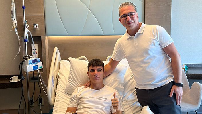 U-19 Akademi Takımımızın Sporcusu Berkay Kençtemur Ameliyat Oldu