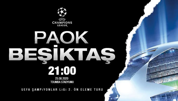 UEFA Şampiyonlar Ligi 2. Ön Eleme Turunda Rakip PAOK