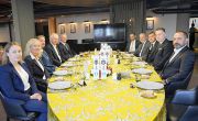 UEFA ve Malmö Heyetlerine Dostluk Yemeği
