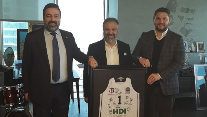 Umut Şenol İle Serhan Çetinsaya'dan HDI Sigorta Genel Müdürü Ceyhan Hancıoğlu’na Ziyaret
