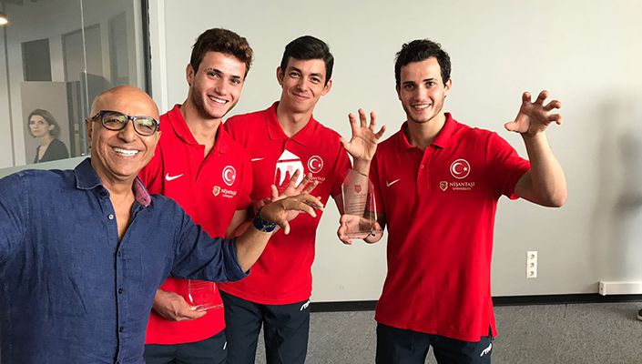Avrupa Üniversitelerarası Masa Tenisi Şampiyonu Olan Masa Tenisi Takımımızın Sporcularını Tebrik Ederiz